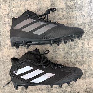 Adidas Freak Carbon Mid Men's Black and Gray Football Cleats